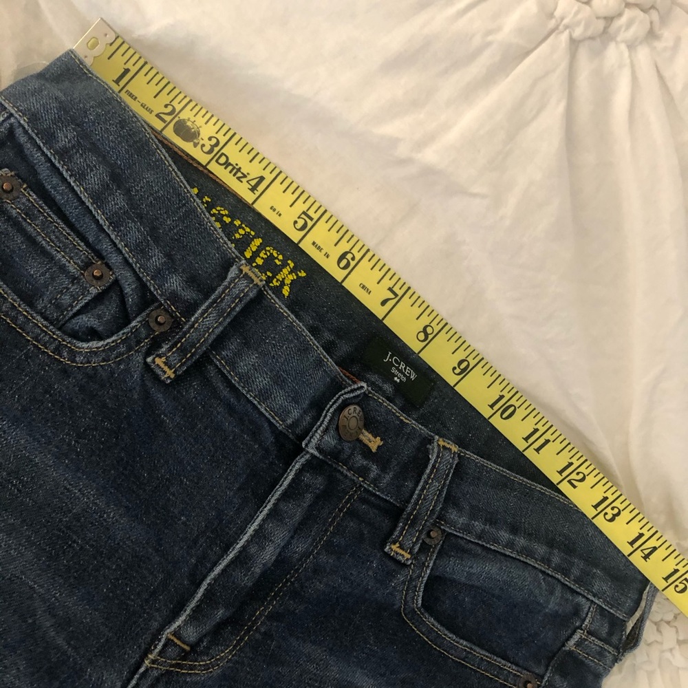 J. Crew Matchstick Stretch Jean Size 2 Petite - Picture 6 of 9